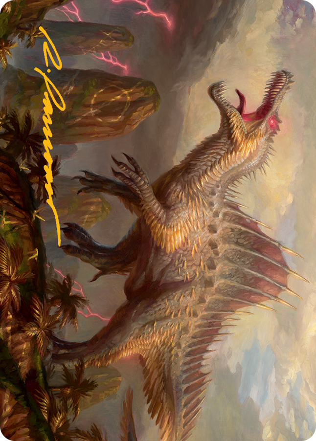 Etali, Primal Conqueror Art Card (Gold-Stamped Signature) [March of the Machine Art Series] | Grognard Games