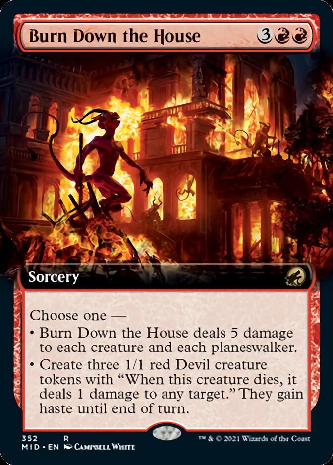 Burn Down the House (Extended) [Innistrad: Midnight Hunt] | Grognard Games