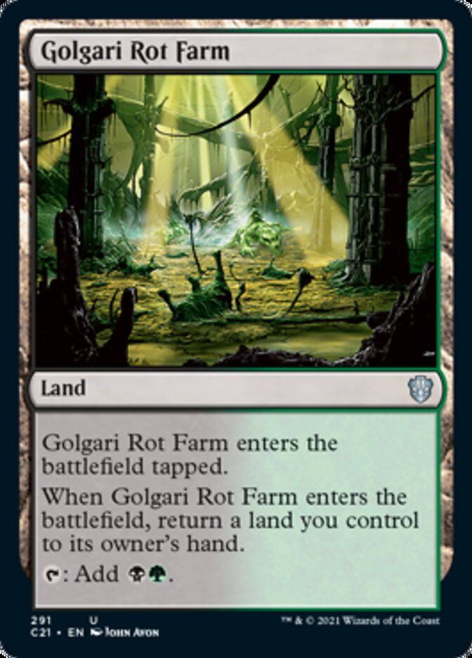 Golgari Rot Farm [Commander 2021] | Grognard Games