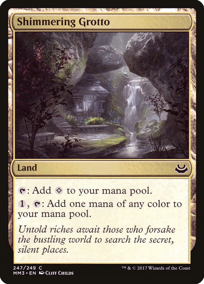 Shimmering Grotto [Modern Masters 2017] | Grognard Games