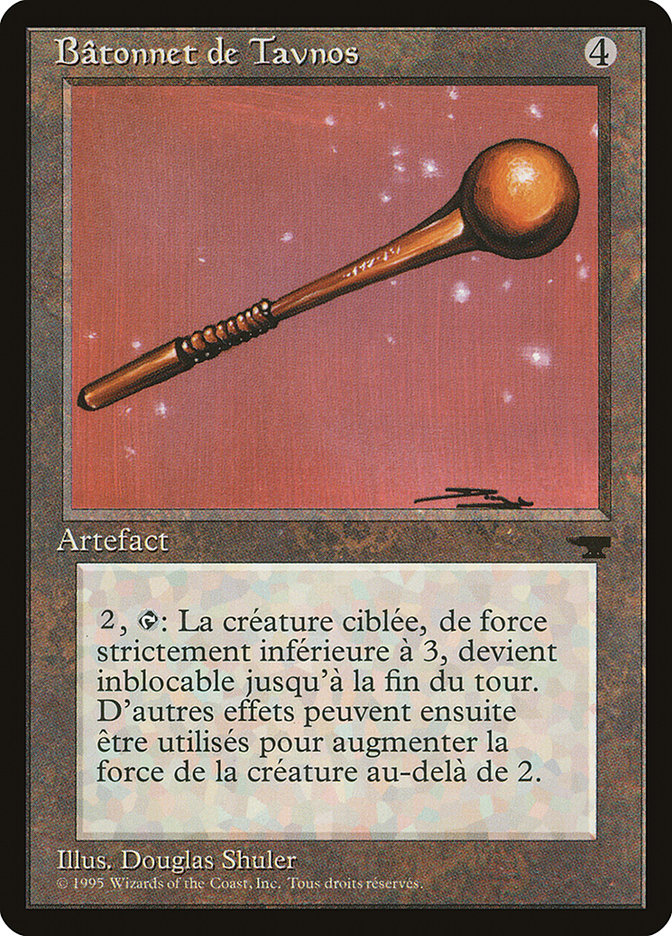 Tawnos's Wand (French) - "Batonnet de Tavnos" [Renaissance] | Grognard Games