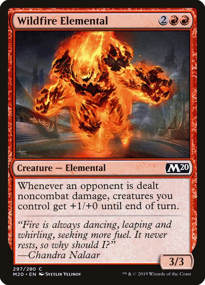 Wildfire Elemental [Core Set 2020] | Grognard Games