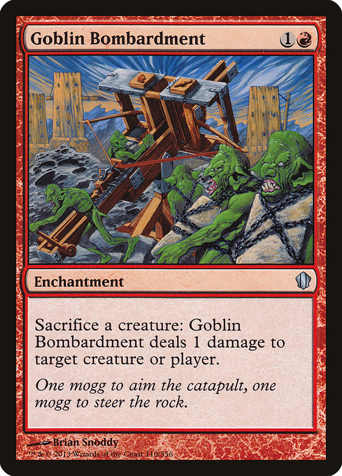 Goblin Bombardment [Commander 2013] | Grognard Games