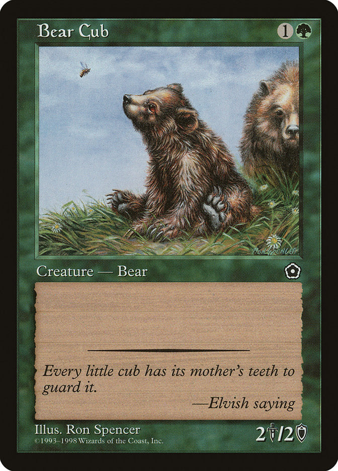 Bear Cub [Portal Second Age] | Grognard Games