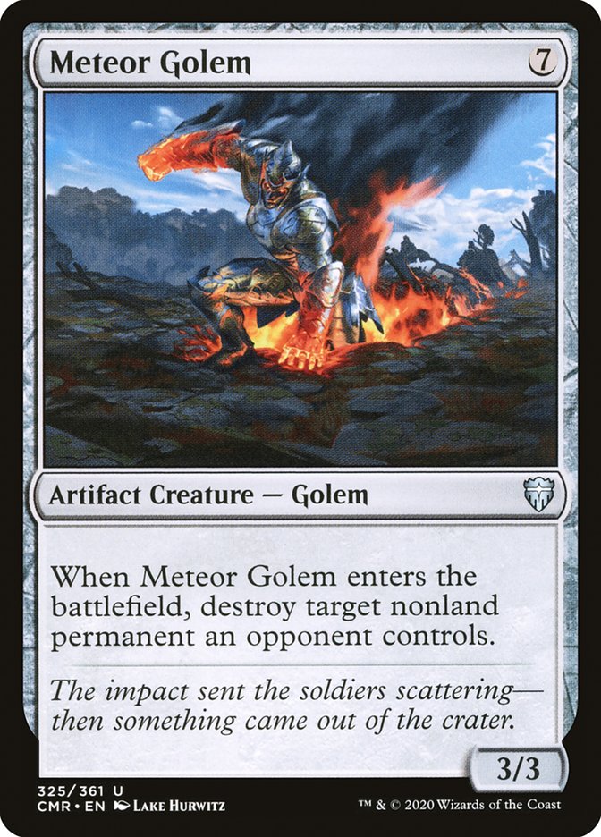 Meteor Golem [Commander Legends] | Grognard Games