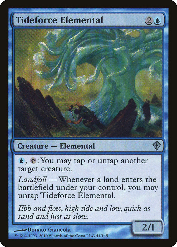 Tideforce Elemental [Worldwake] | Grognard Games