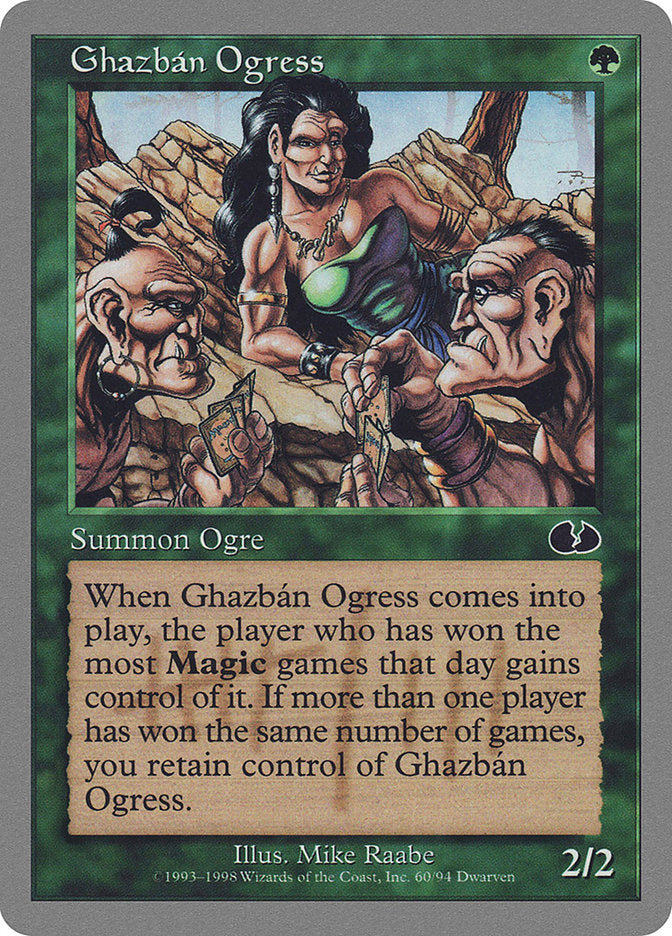 Ghazbán Ogress [Unglued] | Grognard Games