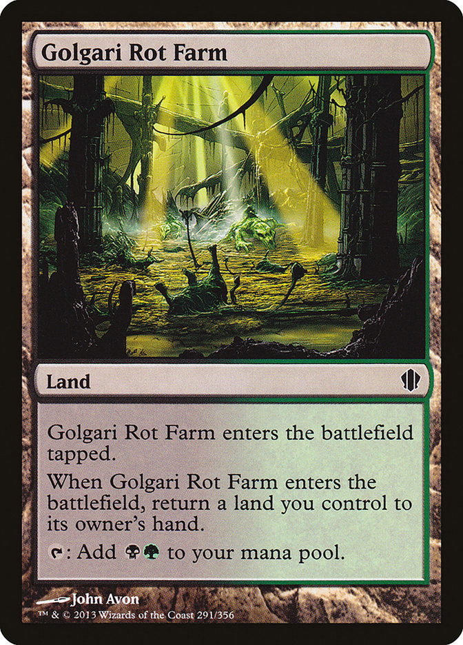 Golgari Rot Farm [Commander 2013] | Grognard Games