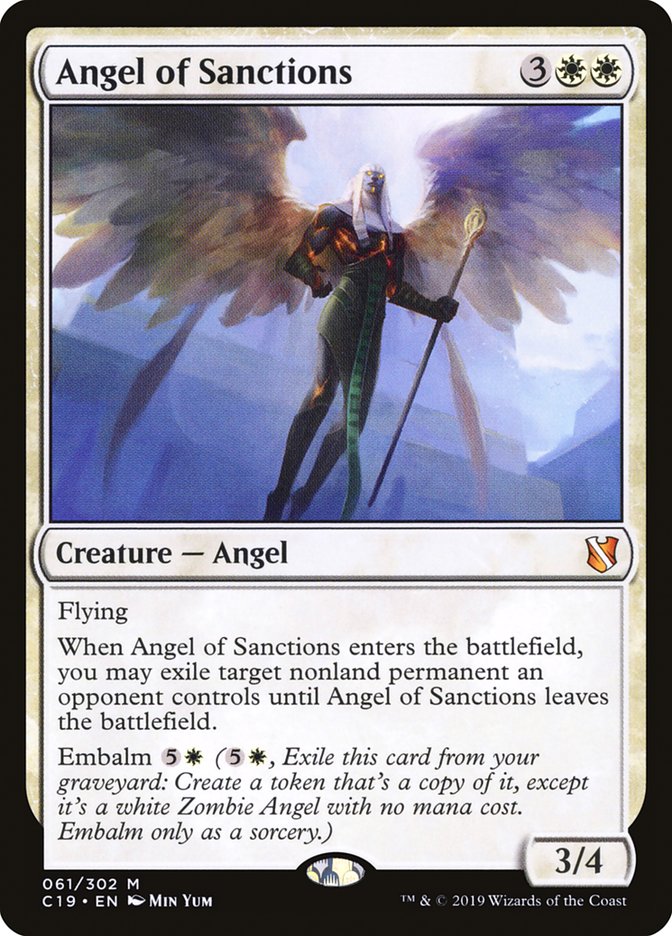 Angel of Sanctions [Commander 2019] | Grognard Games
