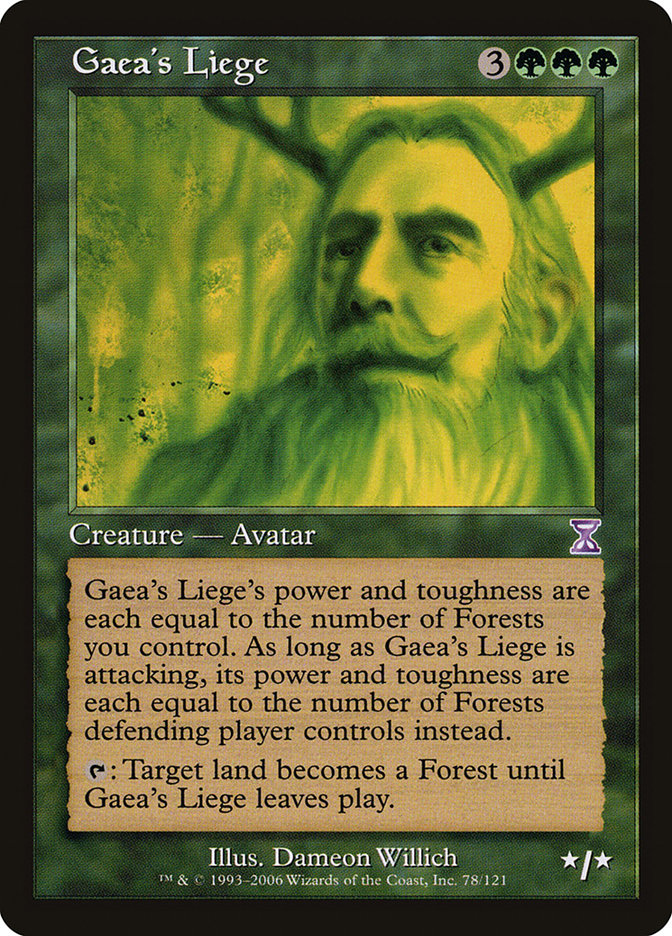 Gaea's Liege [Time Spiral Timeshifted] | Grognard Games