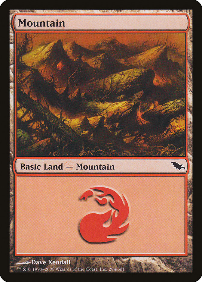 Mountain (294) [Shadowmoor] | Grognard Games