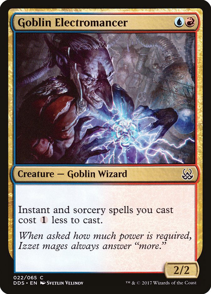 Goblin Electromancer [Duel Decks: Mind vs. Might] | Grognard Games