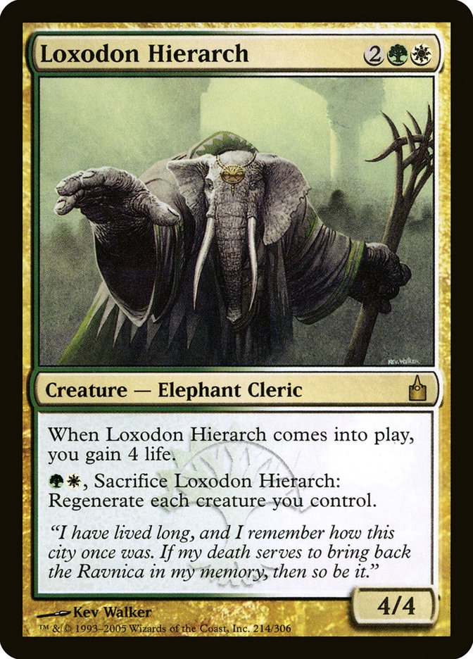 Loxodon Hierarch [Ravnica: City of Guilds] | Grognard Games