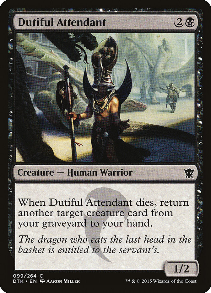 Dutiful Attendant [Dragons of Tarkir] | Grognard Games