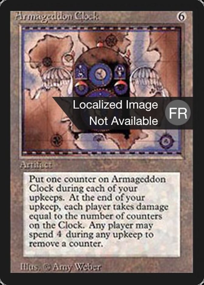 Armageddon Clock [Foreign Black Border] | Grognard Games