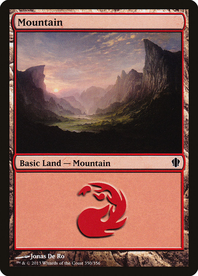 Mountain (350) [Commander 2013] | Grognard Games