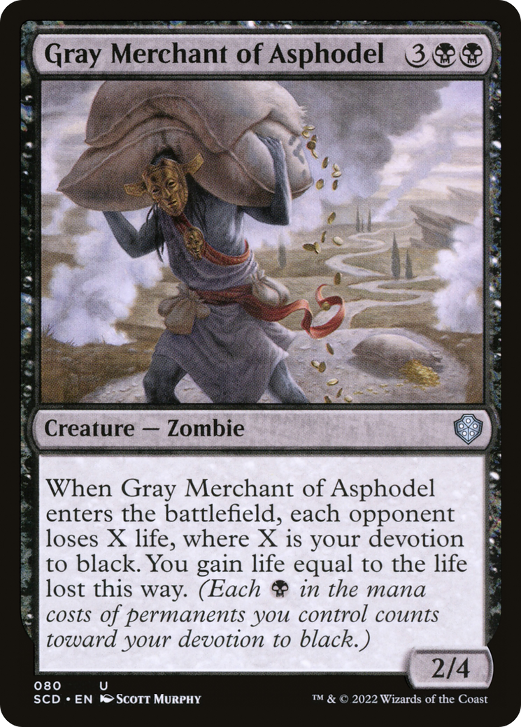 Gray Merchant of Asphodel [Starter Commander Decks] | Grognard Games