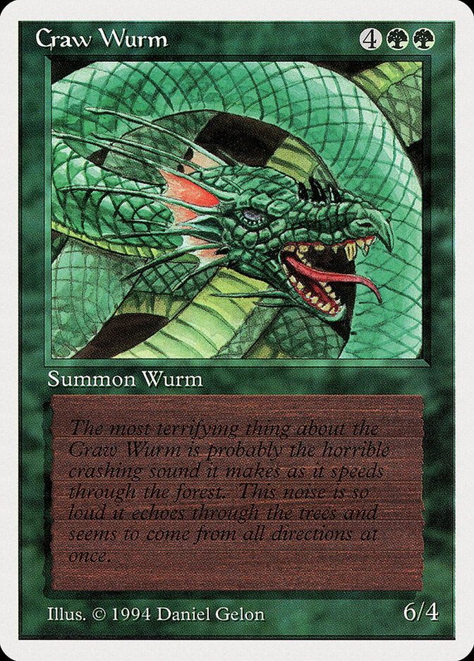 Craw Wurm [Summer Magic / Edgar] | Grognard Games