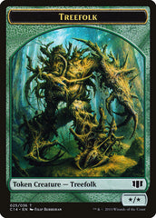 Treefolk // Wolf Double-sided Token [Commander 2014 Tokens] | Grognard Games