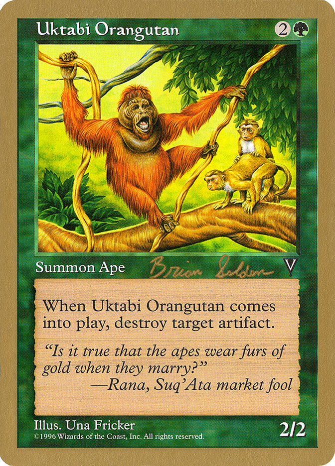 Uktabi Orangutan (Brian Selden) [World Championship Decks 1998] | Grognard Games