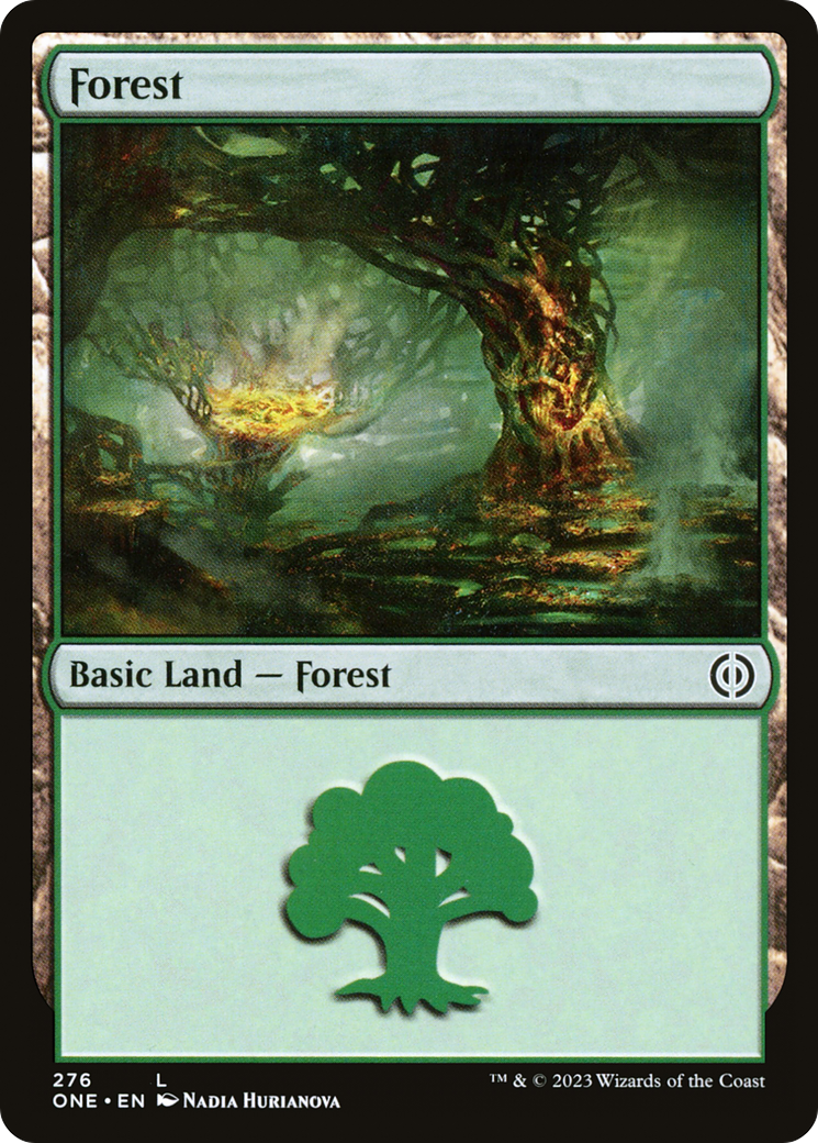Forest (276) [Phyrexia: All Will Be One] | Grognard Games