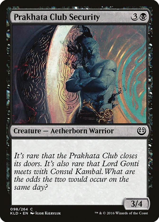 Prakhata Club Security [Kaladesh] | Grognard Games