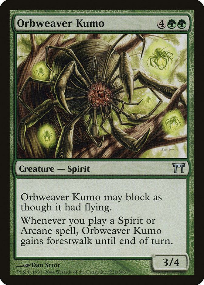 Orbweaver Kumo [Champions of Kamigawa] | Grognard Games