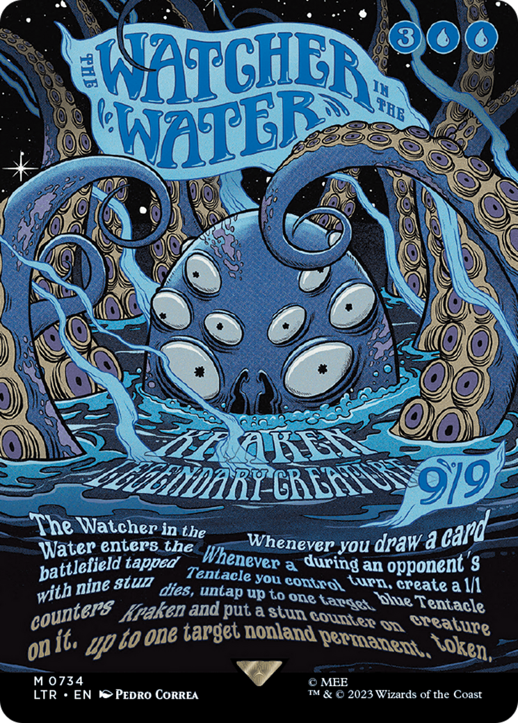 The Watcher in the Water (Borderless Poster) [The Lord of the Rings: Tales of Middle-Earth] | Grognard Games