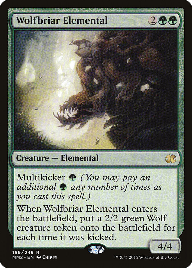 Wolfbriar Elemental [Modern Masters 2015] | Grognard Games