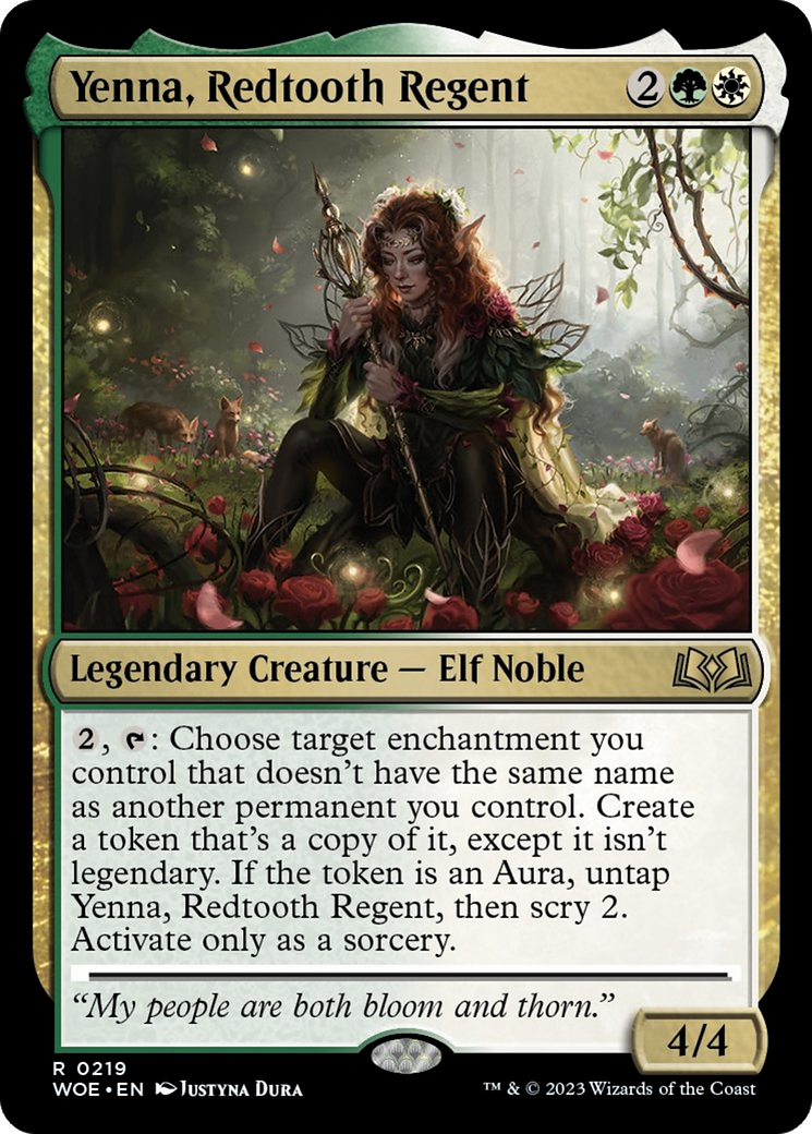 Yenna, Redtooth Regent [Wilds of Eldraine] | Grognard Games
