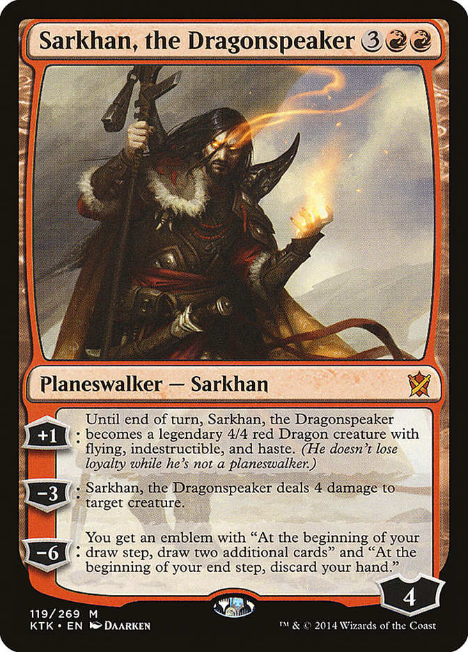 Sarkhan, the Dragonspeaker [Khans of Tarkir] | Grognard Games