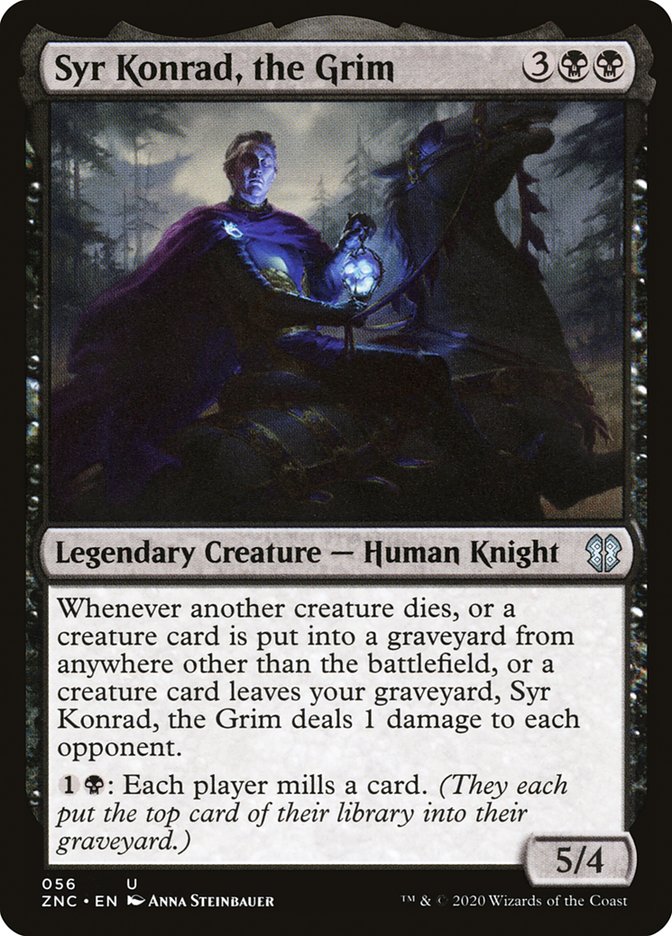 Syr Konrad, the Grim [Zendikar Rising Commander] | Grognard Games