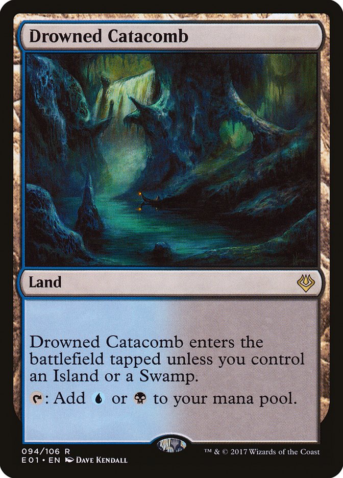Drowned Catacomb [Archenemy: Nicol Bolas] | Grognard Games