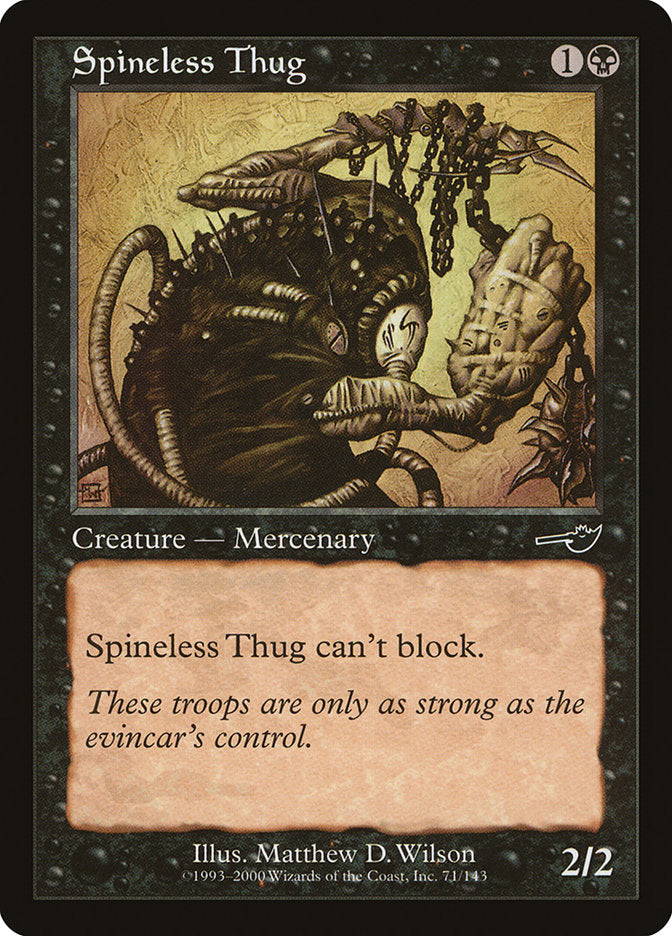 Spineless Thug [Nemesis] | Grognard Games