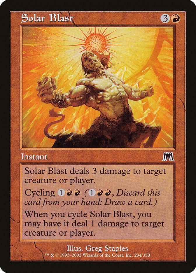Solar Blast [Onslaught] | Grognard Games