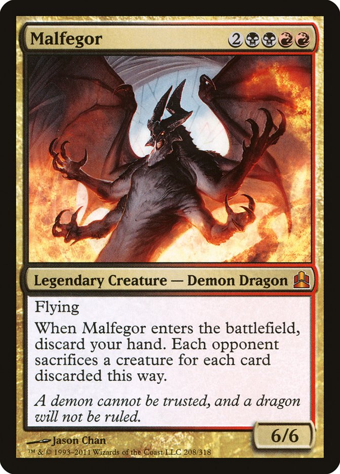 Malfegor [Commander 2011] | Grognard Games