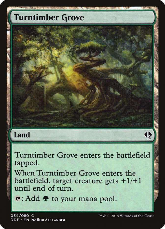 Turntimber Grove [Duel Decks: Zendikar vs. Eldrazi] | Grognard Games