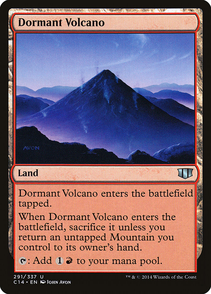 Dormant Volcano [Commander 2014] | Grognard Games