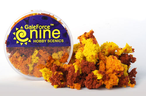 Gale Force 9: Hobby Round Autumn 3 Color Clump Foliage | Grognard Games