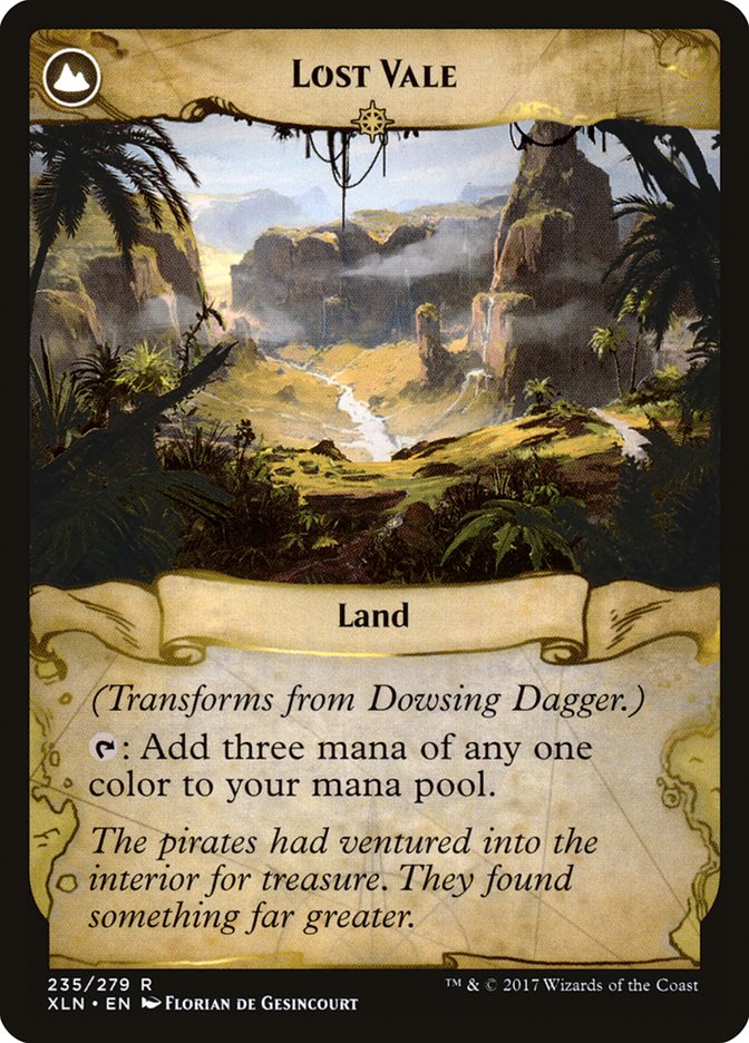 Dowsing Dagger // Lost Vale [Ixalan] | Grognard Games