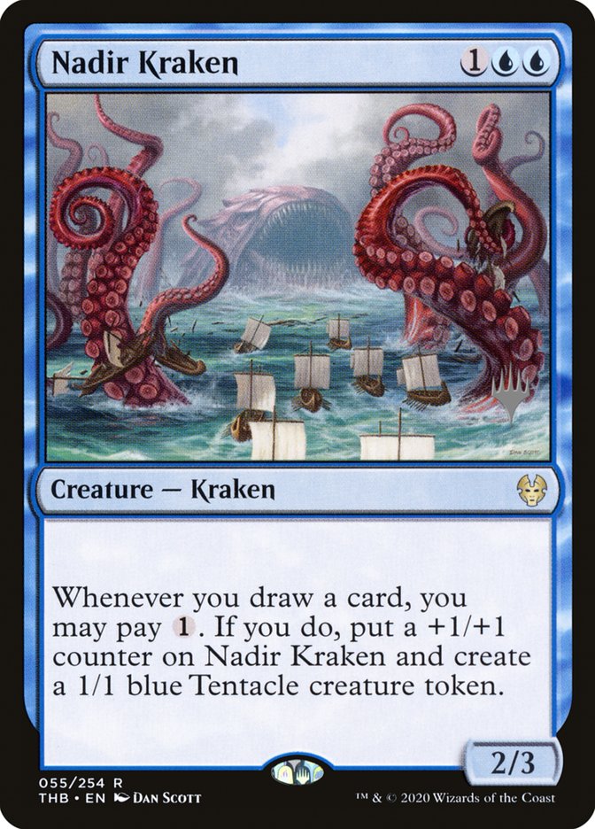 Nadir Kraken (Promo Pack) [Theros Beyond Death Promos] | Grognard Games