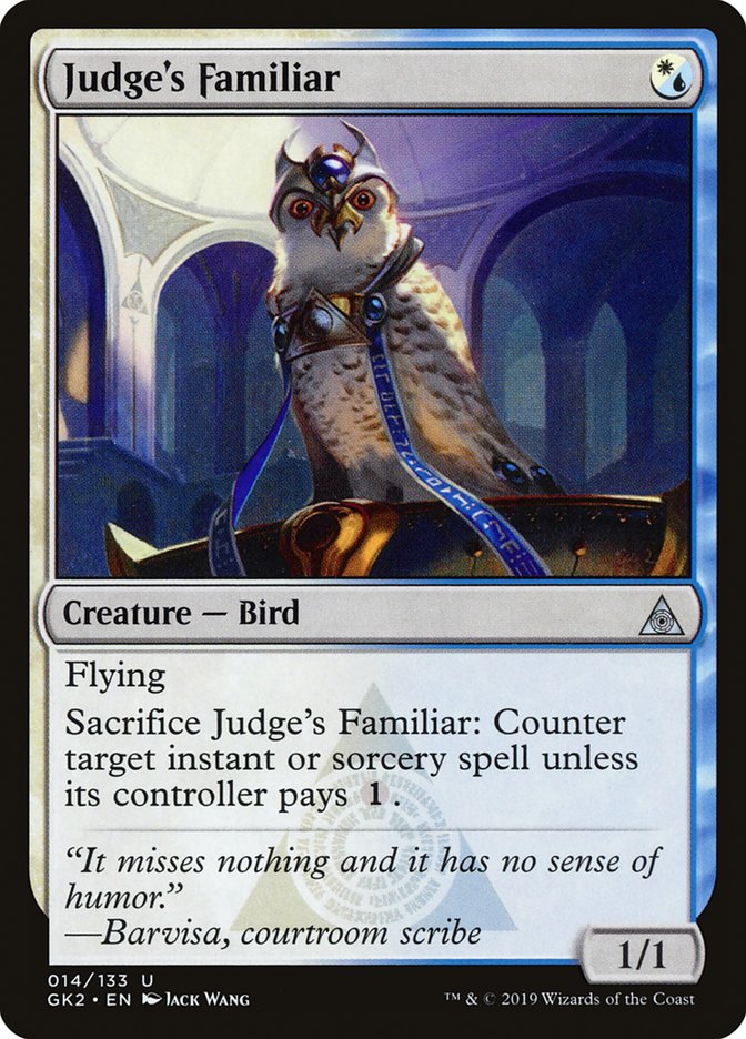 Judge's Familiar [Ravnica Allegiance Guild Kit] | Grognard Games