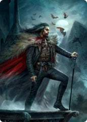 Dracula, Blood Immortal Art Card [Innistrad: Crimson Vow Art Series] | Grognard Games