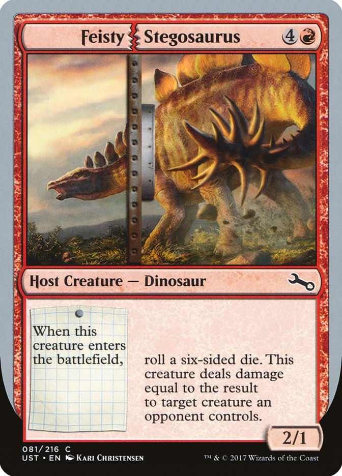 Feisty Stegosaurus [Unstable] | Grognard Games