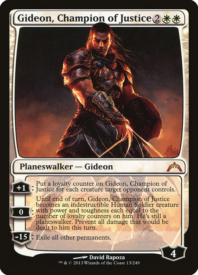 Gideon, Champion of Justice [Gatecrash] | Grognard Games