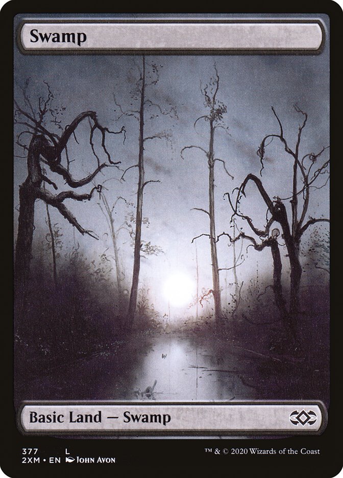 Swamp (377) [Double Masters] | Grognard Games