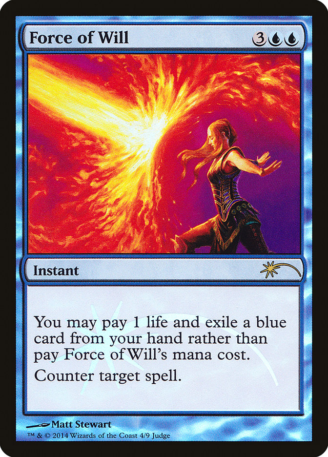 Force of Will [Judge Gift Cards 2014] | Grognard Games