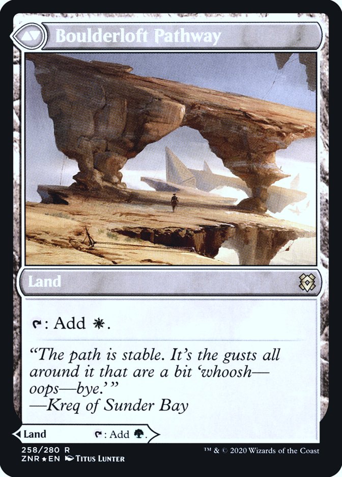 Branchloft Pathway // Boulderloft Pathway [Zendikar Rising Prerelease Promos] | Grognard Games