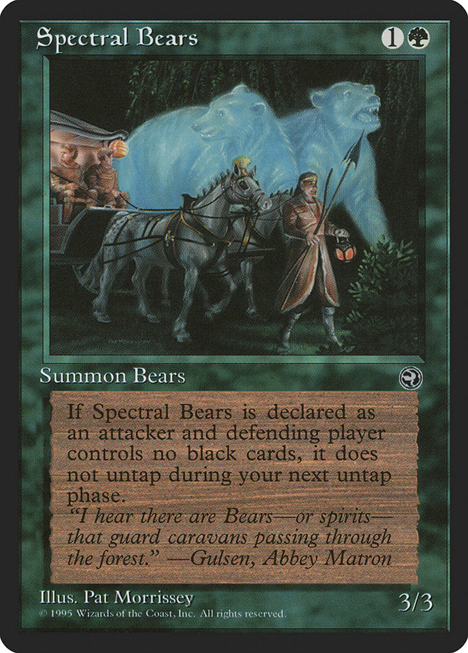 Spectral Bears [Homelands] | Grognard Games