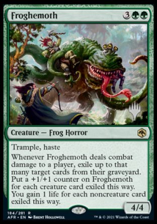 Froghemoth (Promo Pack) [Dungeons & Dragons: Adventures in the Forgotten Realms Promos] | Grognard Games